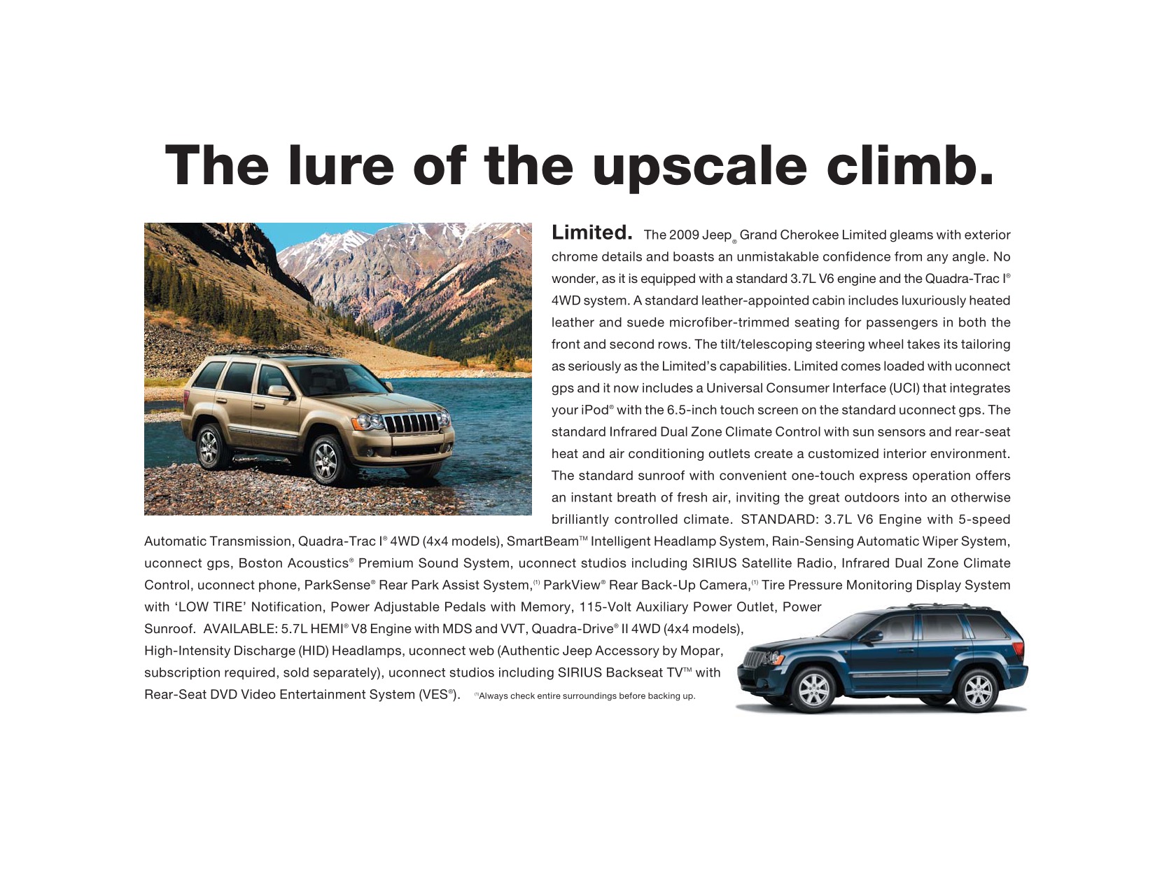 2009 Jeep Grand Cherokee Brochure Page 5